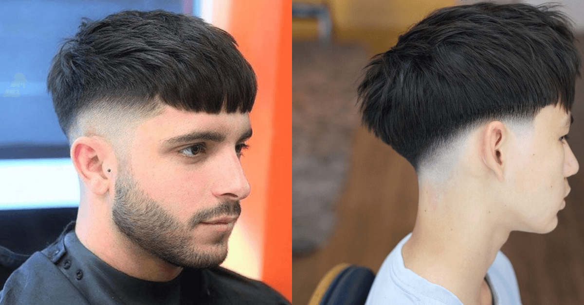 Modern low fade french crop